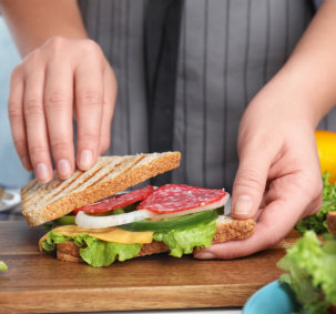 health sandwich